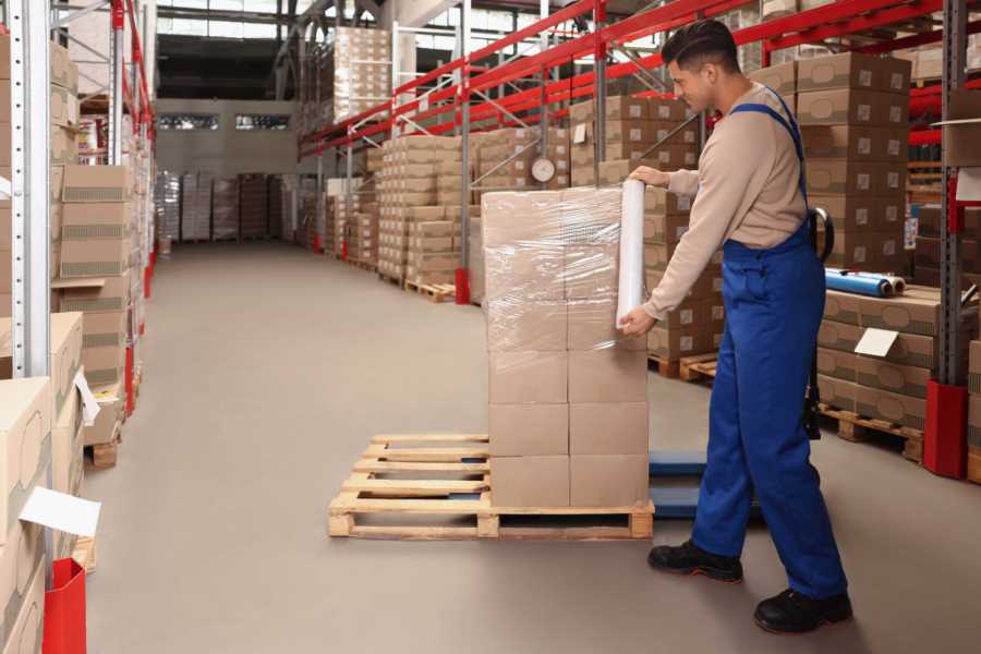 Zabezpieczenie palet w transporcie