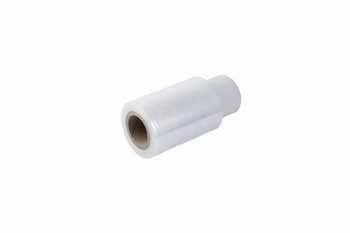 Folia stretch minirap 0.45 kg | 23 µm | 10/14 cm | fi38 | transparentna