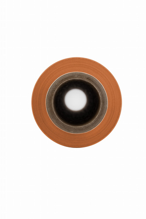Folia stretch ręczna 2.5 kg | 25 µm | pomarańczowa