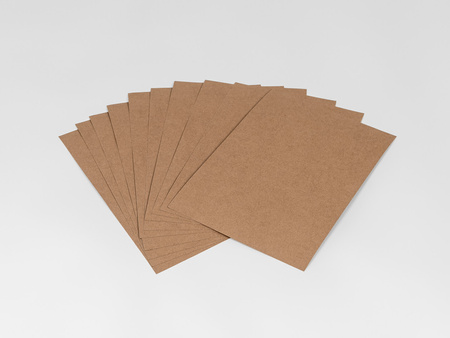 Przekładki z tektury litej 525–1405 × 400–1150 mm | 115–500 g/m² | brązowy