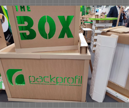 The Box – skrzynia tekturowa do 1200 × 2400 × 1200 mm | brązowy