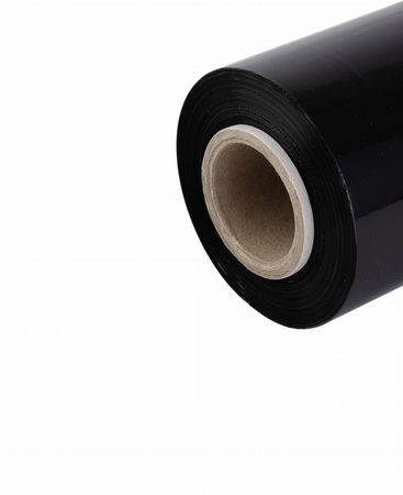 Folia stretch minirap 0.25 kg | 23 µm | 10/10.6 cm | fi50 | czarna