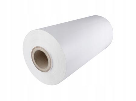 Folia stretch maszynowa 18 kg | 23 µm | biała