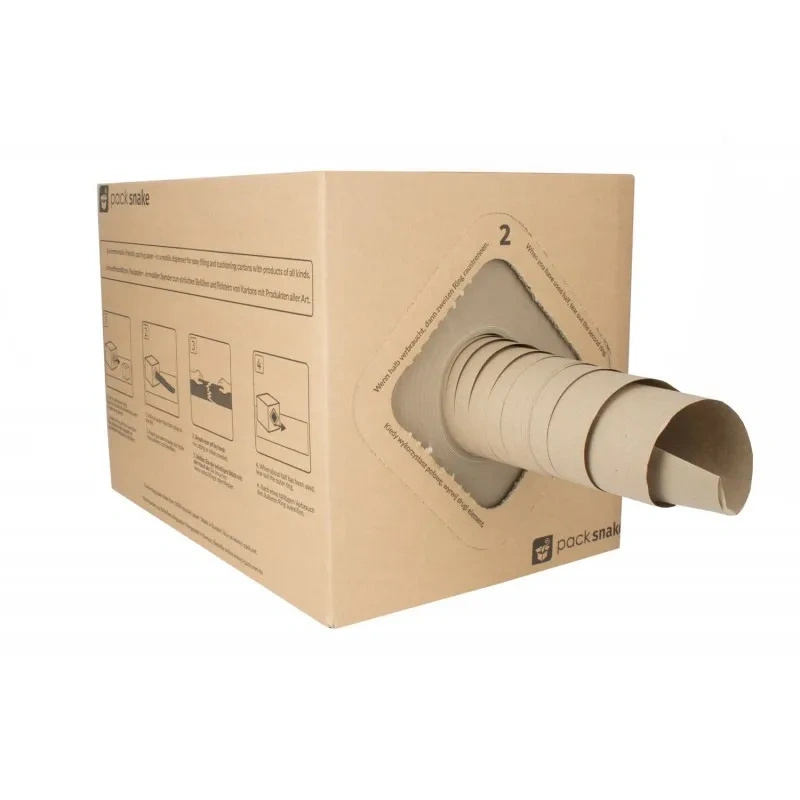 Wypełniacz papierowy Packsnake szary - rolka 39 cm x 450 mb