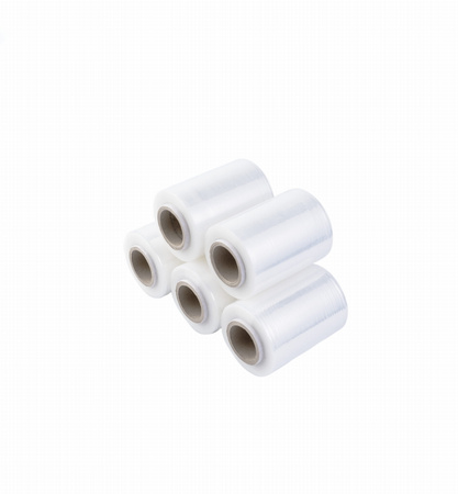 Folia stretch minirap 0.25 kg | 23 µm | 10 /10.6 cm | fi38 | transparentna