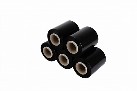 Folia stretch minirap 0.3 kg | 23 µm | 10/10.6 cm | fi50 | czarna