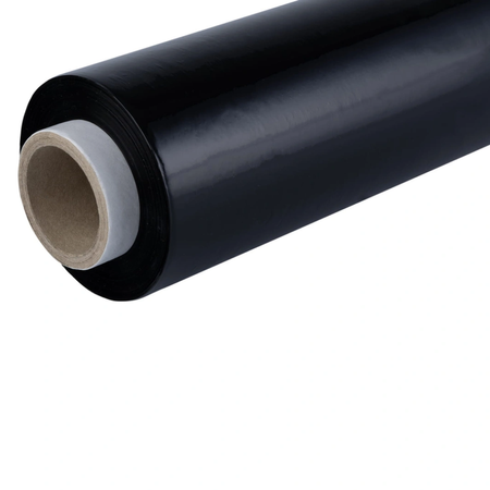 Folia stretch ręczna 2.5 kg | 23 µm | czarna