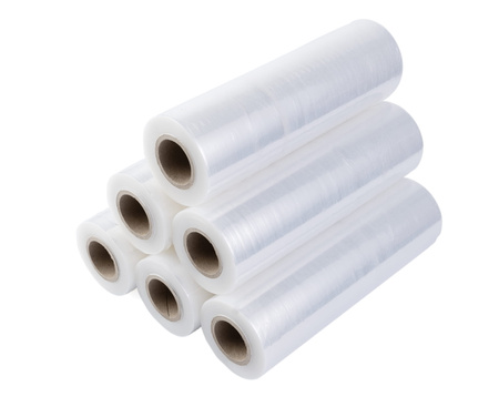 Folia stretch minirap 0.75 kg | 23 µm | 25 cm | fi38 | transparentna
