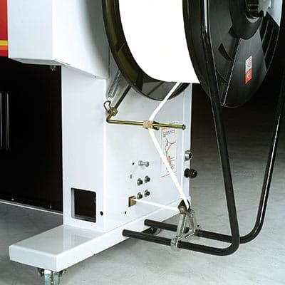 Automatyczna wiązarka do taśmy PP 9 lub 12 mm (łuk 850 x 600 mm)