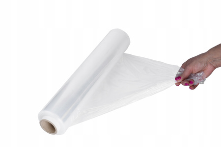 Folia stretch ręczna 3.0 kg | 23 mic | transparentna