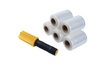 Folia stretch minirap 0.3 kg | 23 µm | 10/10.6 cm | fi38 | transparentna