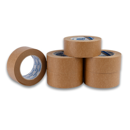 Taśma papierowa kraft | SMART | SOLVENT | 48×50 | brązowa