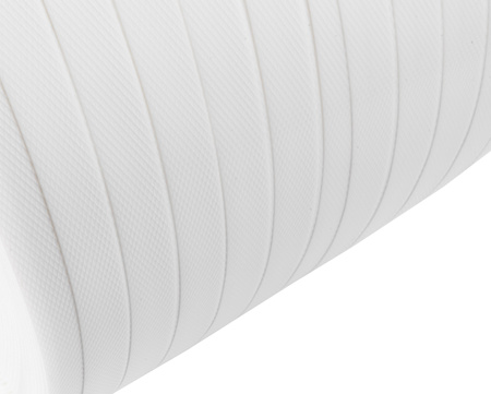 Taśma spinająca PP 16x0.80 mm | 1500 m | biała