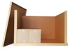 The Box – skrzynia tekturowa do 1200 × 2400 × 1200 mm | brązowy