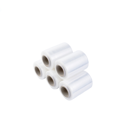 Folia stretch minirap 0.15 kg | 23 µm | 10/10.6 cm | fi38 | transparentna