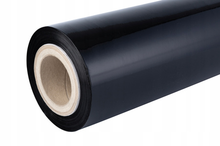 Folia stretch maszynowa 5 kg | 23 µm | czarna