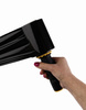 Folia stretch minirap 0.3 kg | 23 µm | 10/10.6 cm | fi50 | czarna