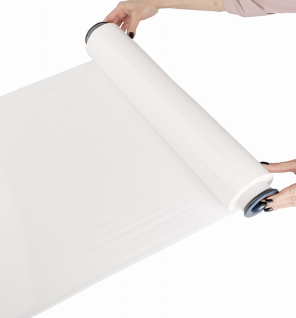 Folia stretch ręczna 1.5 kg | 23 µm | biała