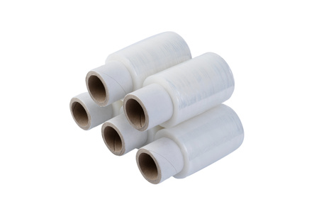 Folia stretch minirap 0.25 kg | 23 µm | 10/14 cm | fi38 | transparentna