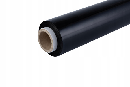 Folia stretch ręczna 3.0 kg | 23 µm | czarna