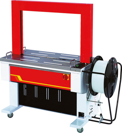 Automatyczna wiązarka do taśmy PP 9 lub 12 mm (łuk 850 x 600 mm)