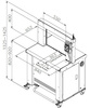 Automatyczna wiązarka TP-702-59 | 650 x 500 mm | Taśma PP 5-6 lub 9 mm
