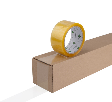 Taśma pakowa HOTMELT 48x60 mm | transparentna