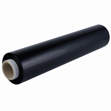 Folia stretch ręczna 2.5 kg | 23 µm | czarna