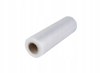 Folia stretch minirap 1.0 kg | 23 µm | 25 cm | fi38 | transparentna