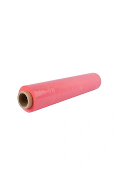Folia stretch ręczna 2.5 kg | 25 µm | różowa