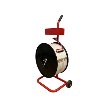 Wózek - Odwijacz do taśm spinających PP PET | fi 200 mm | czerwony